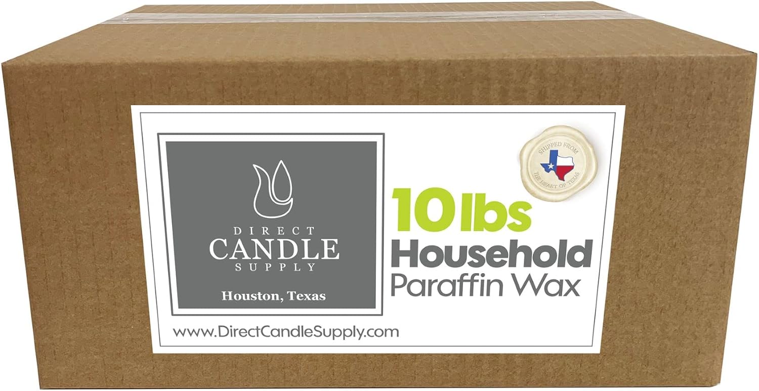 10lb Fully Refined Paraffin Candle Wax for Crafting Projects
