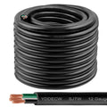 100ft 12/3 12 AWG SJTW 300V Wire - Heavy Duty Outdoor Power Cable