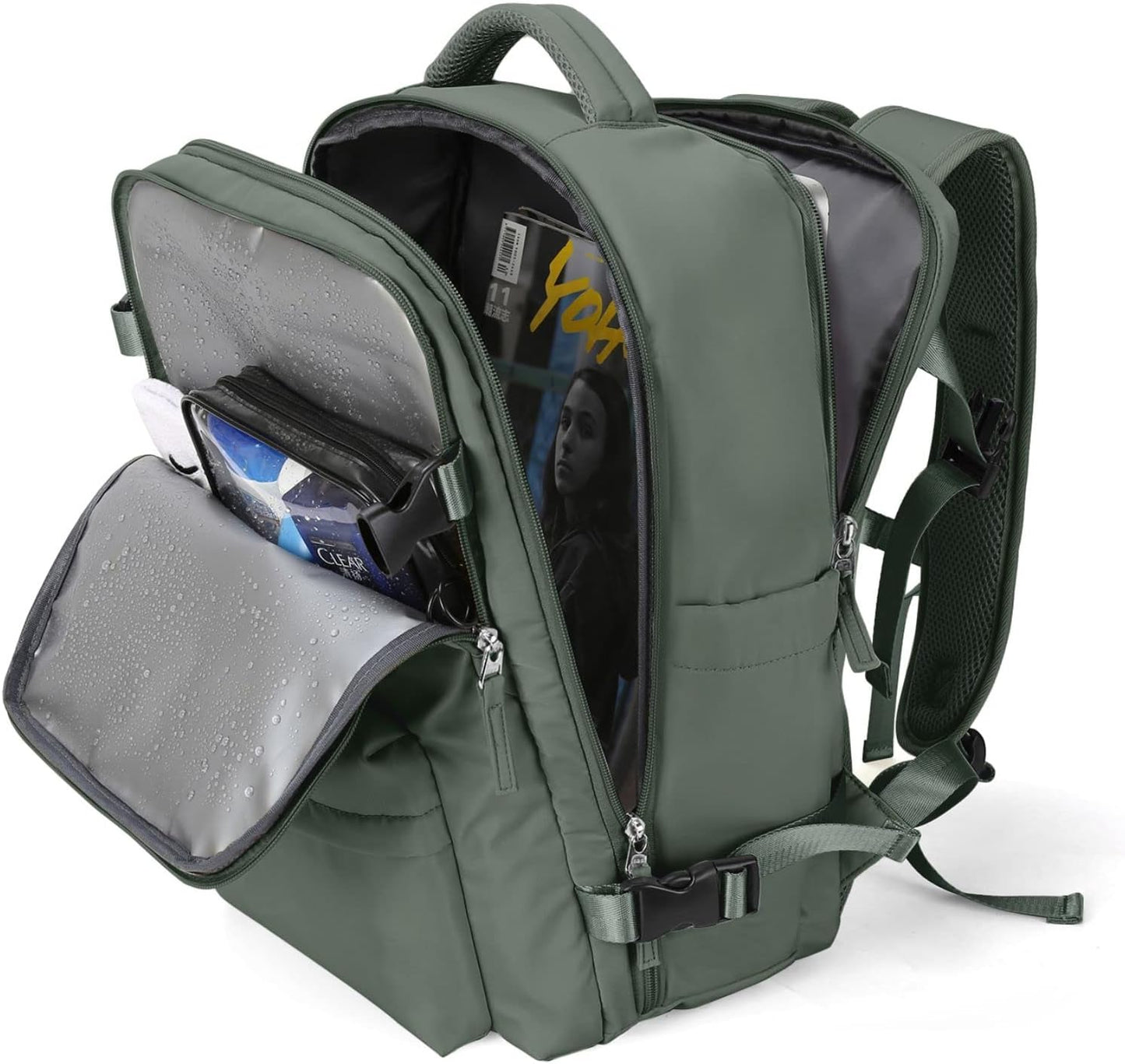 WONHOX Large Travel Backpack for Business and Leisure Use
