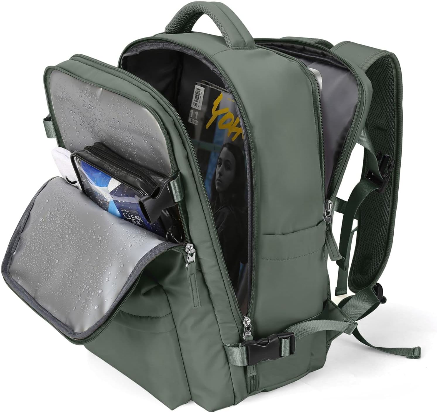 WONHOX Large Travel Backpack for Business and Leisure Use