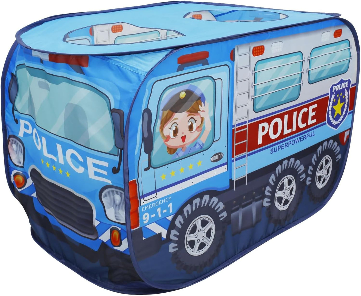 Interactive Fire Truck Play Tent for Imaginative Play