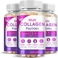 Multi Collagen Peptides Softgel for Healthy Skin and Hair