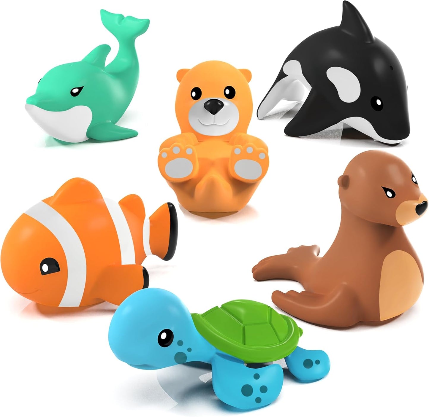 Sealed No-Hole Infant Bath Toys
