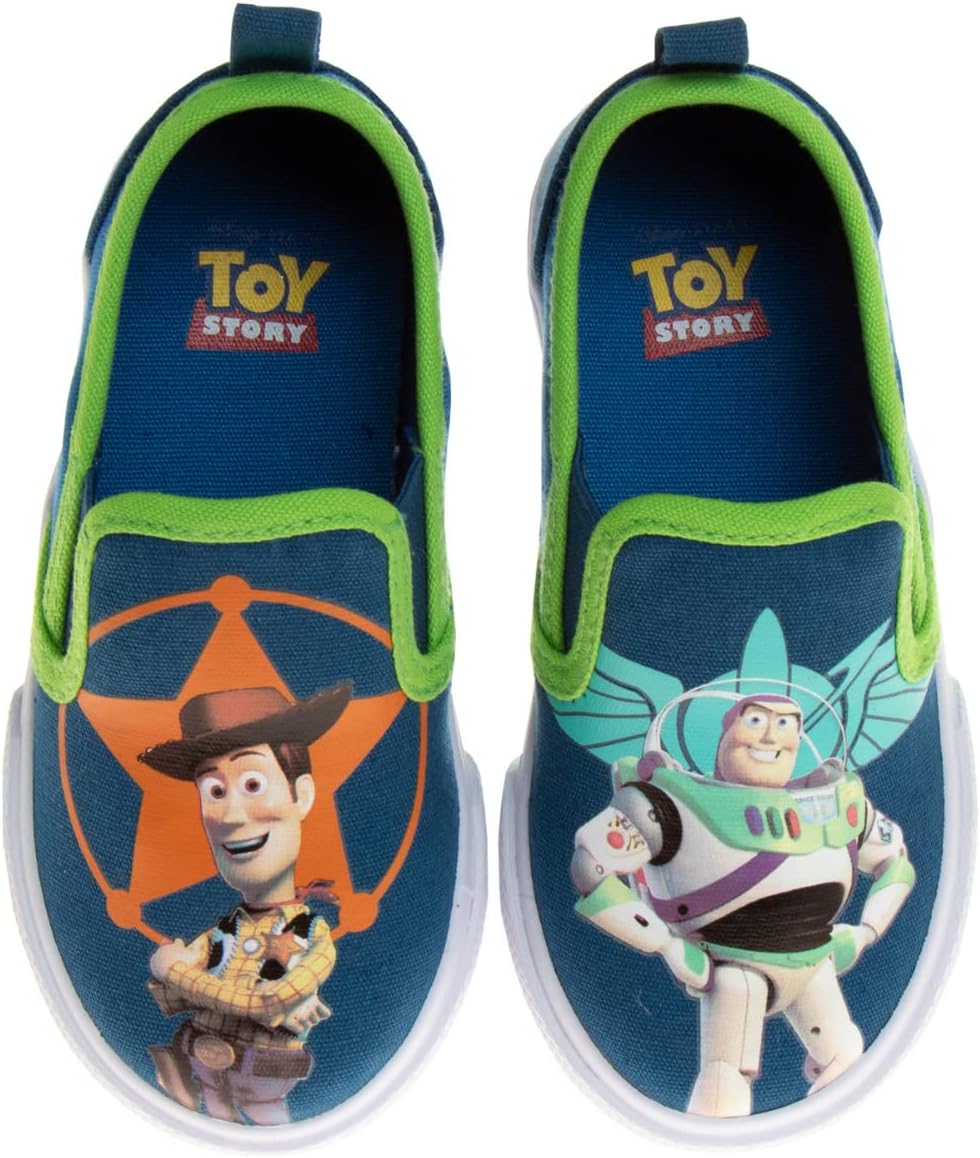 Kids Character Slip-On Canvas Shoes for Active Boys & Girls