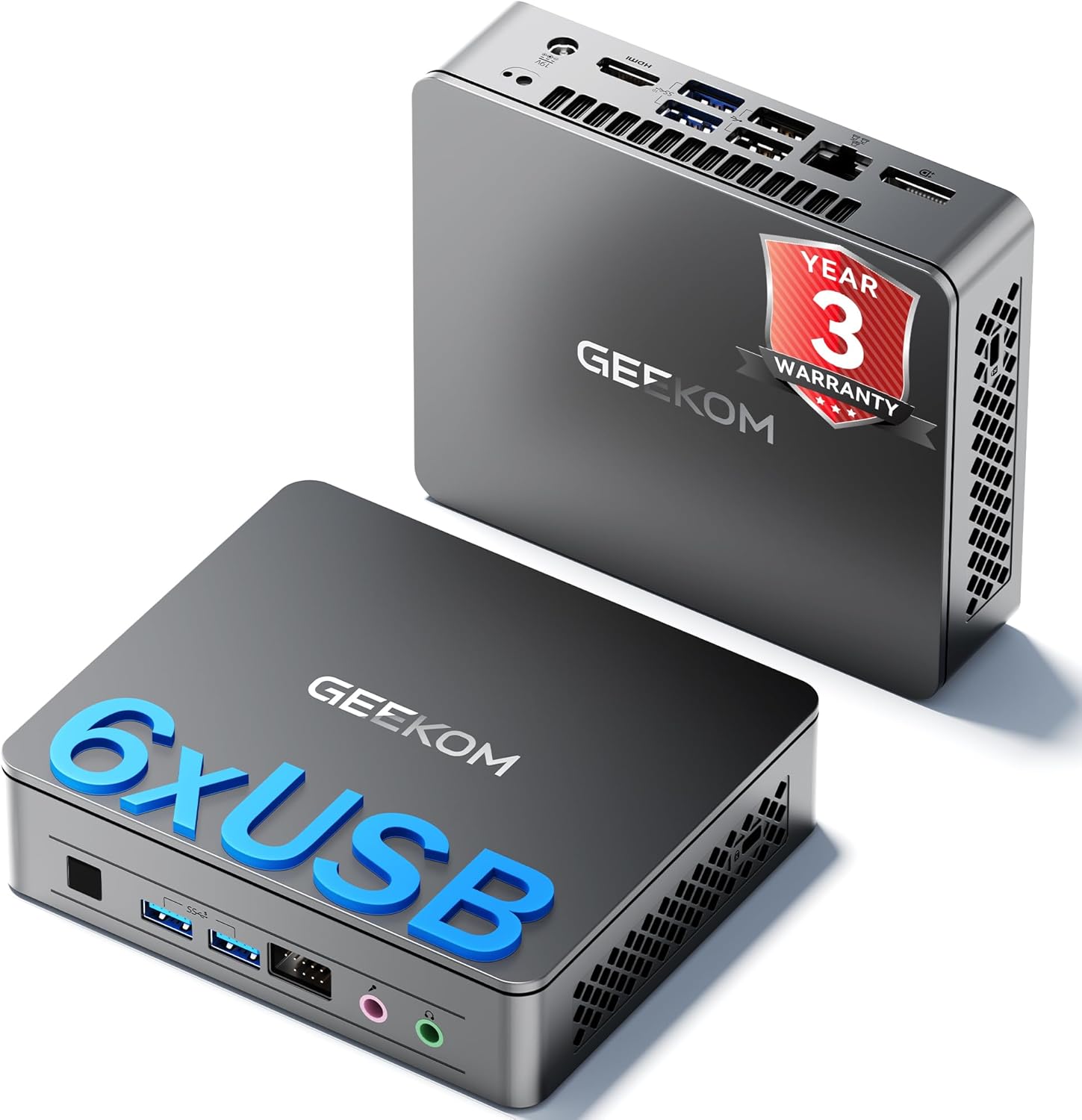 GEEKOM Air12 Lite Mini PC: Compact Powerhouse for Home & Office