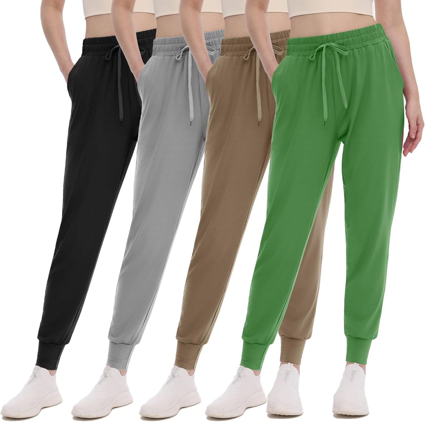 GAYHAY Joggers for Women with Pockets - Lightweight Sweatpants