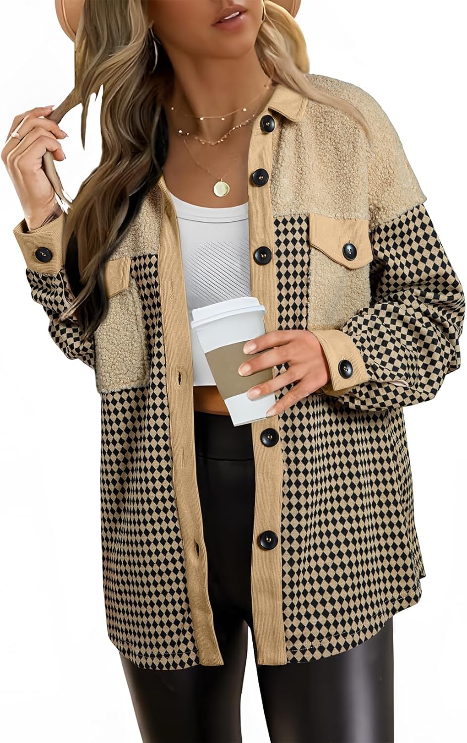 SHEWIN Shackets for Women: Stylish and Warm Fall Jackets