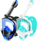 Full Face Snorkel Mask for Adults Teen - Detachable Camera Mount