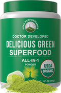 Peak Performance Organic Greens Superfood Powder for Energy