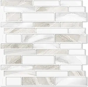 Vamos Tile Peel and Stick Backsplash Tiles for Kitchen & Bath