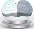 Natural Latex Seat Cushion - Soft, Bouncy Pressure Relief for Chairs