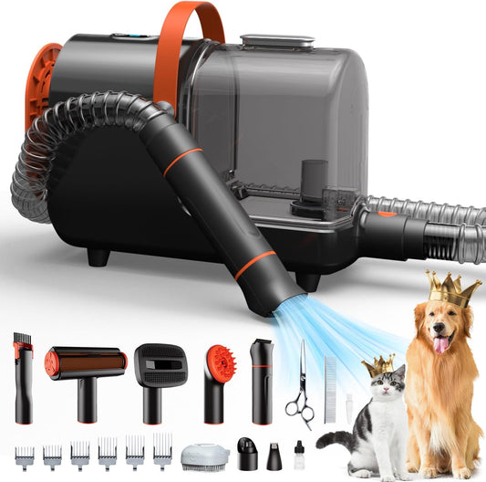 Bunfly Pet Hair Vacuum - Powerful Suction, 99% Hair Removal