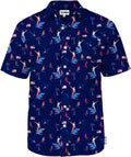 Tipsy Elves Patriotic Shirts for Men - Comfortable Tailored USA Button