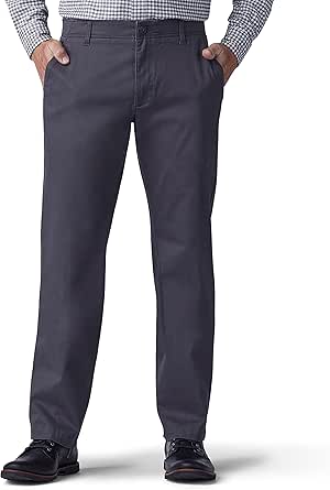 Lee Men's Extreme Motion Flat Front Regular Straight Pant Review