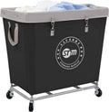 Commercial Laundry Hamper with Heavy Duty Steel Frame for Home