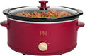 Paris Hilton 6-Quart Manual Slow Cooker - Family-Sized, Stylish