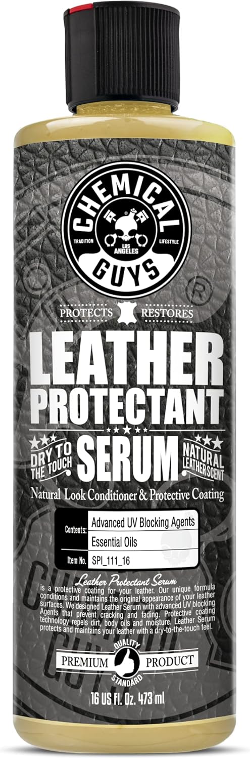 Chemical Guys Leather Protectant 16oz: Keep Surfaces Dry & Protected!