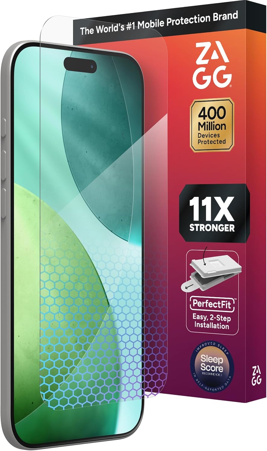 ZAGG XTR5 Screen Protector for iPhone Air - 11X Stronger Glass
