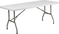 Flash Furniture Elon 6 ft Rectangular Folding Event Table - Sturdy