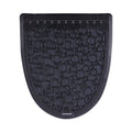 Boardwalk Urinal Mat 2.0: Durable Rubber, 17.5 X 20 in, Black