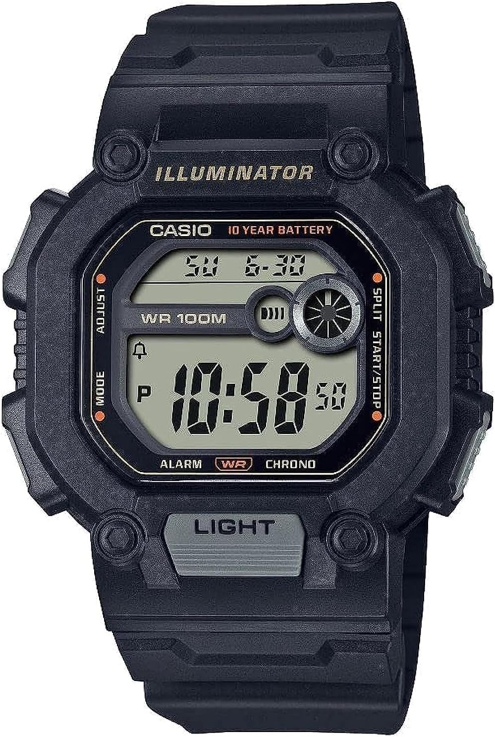Casio W737HX Mens Watch | Super Illuminator Light