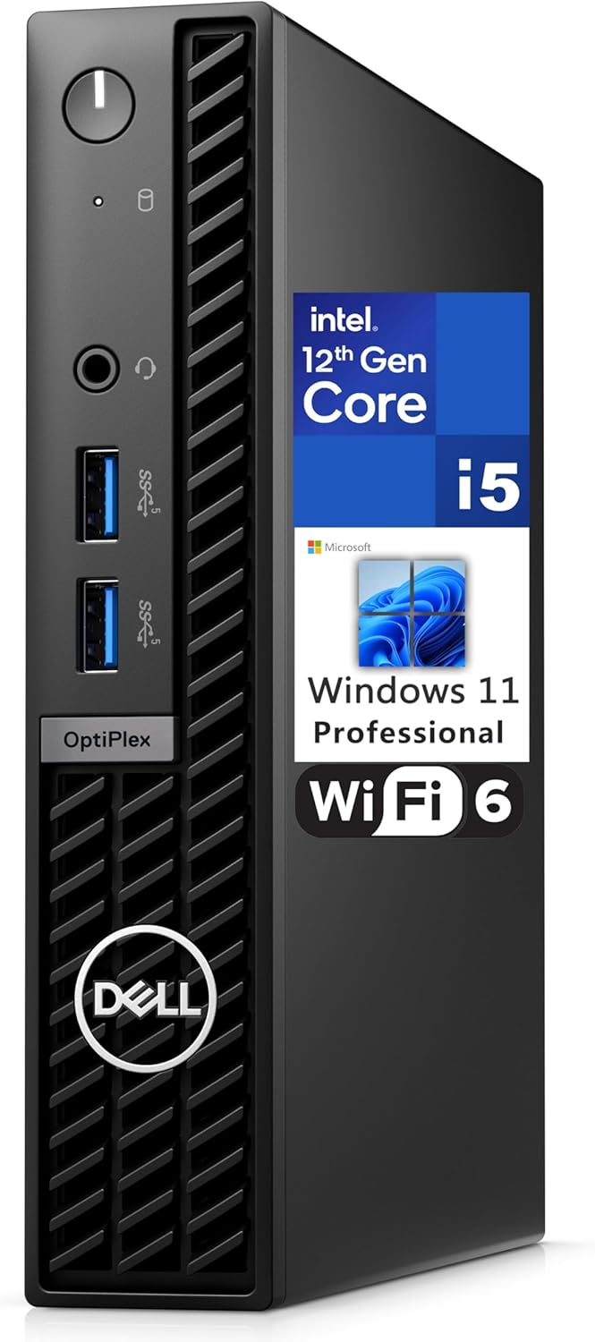 Dell OptiPlex 7000 MFF Business Desktop with Intel i5-12500T