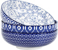 Large 60 OZ Serving Bowls Set of 3 for Kitchen and Parties