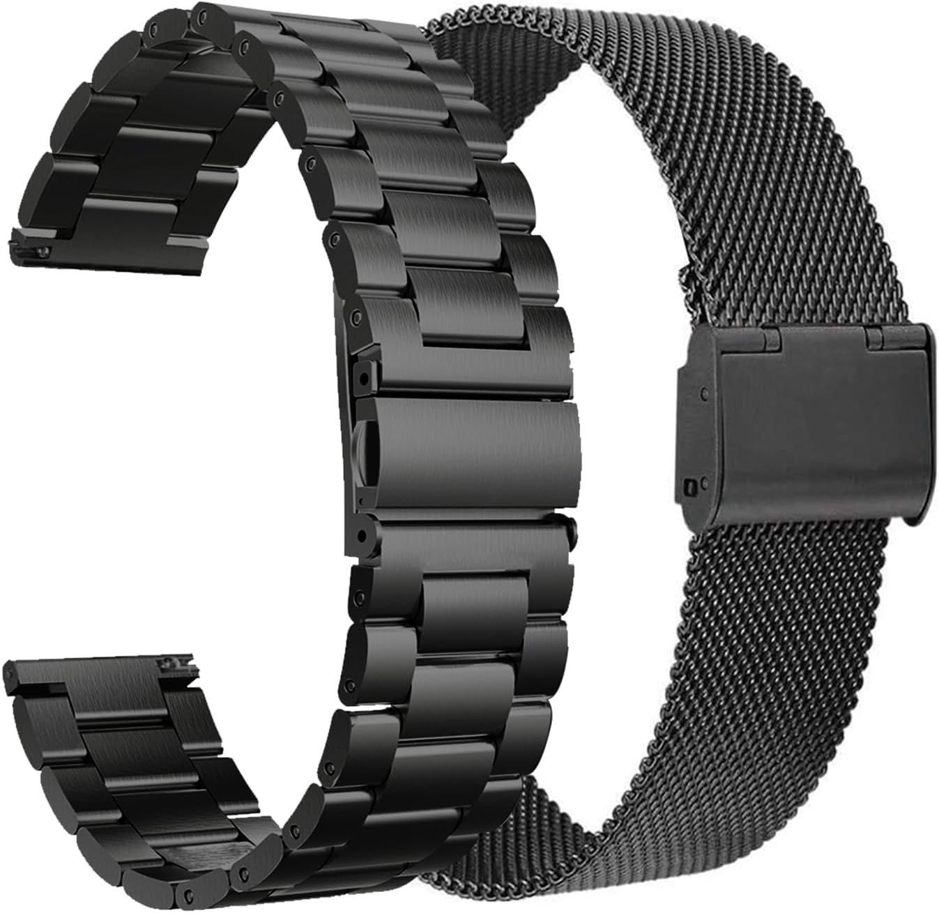 Solid Stainless Steel Bands for Galaxy Watch - No Gap Design