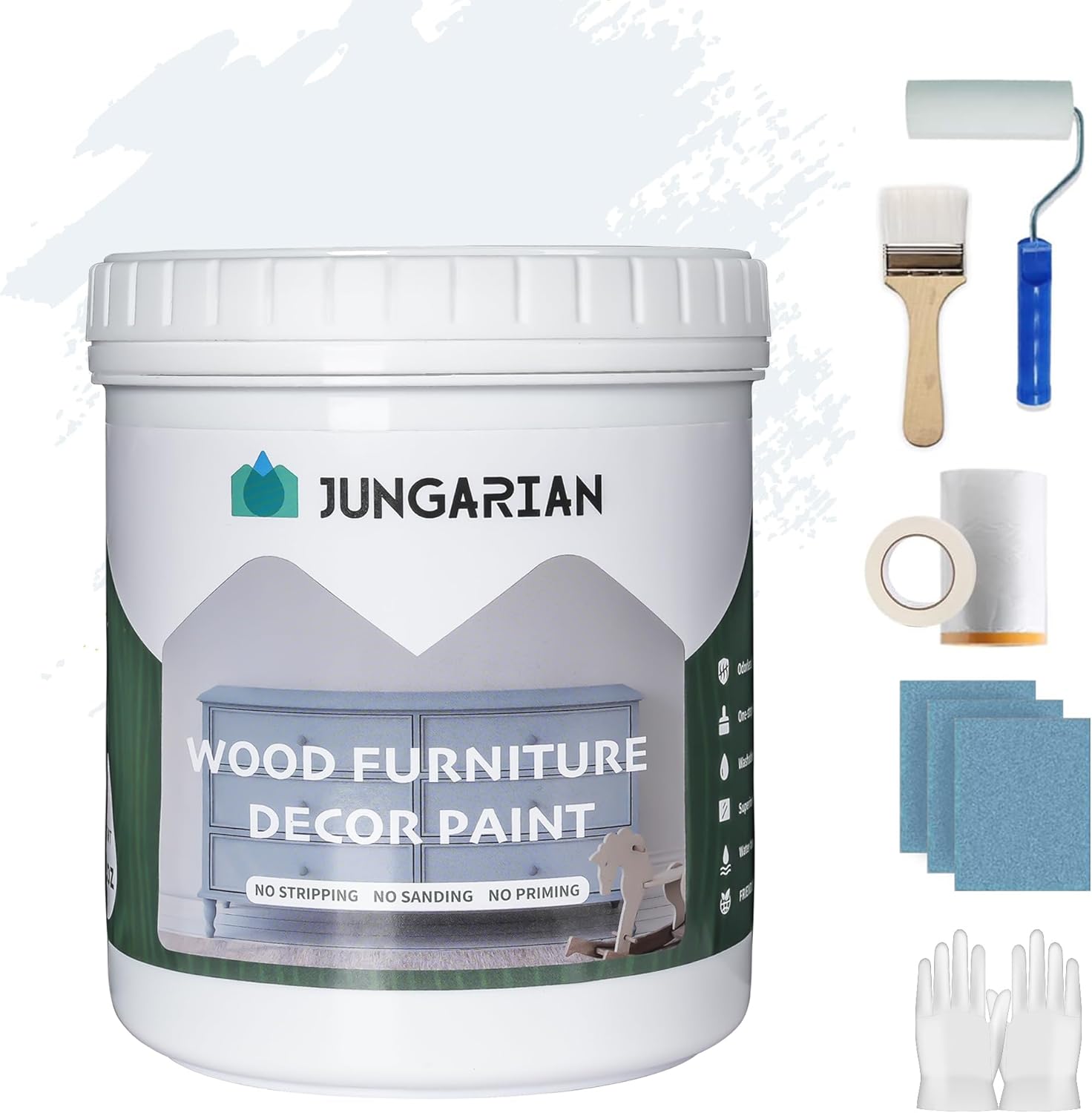 All-in-One Furniture Paint Kit for Indoor and Outdoor Use