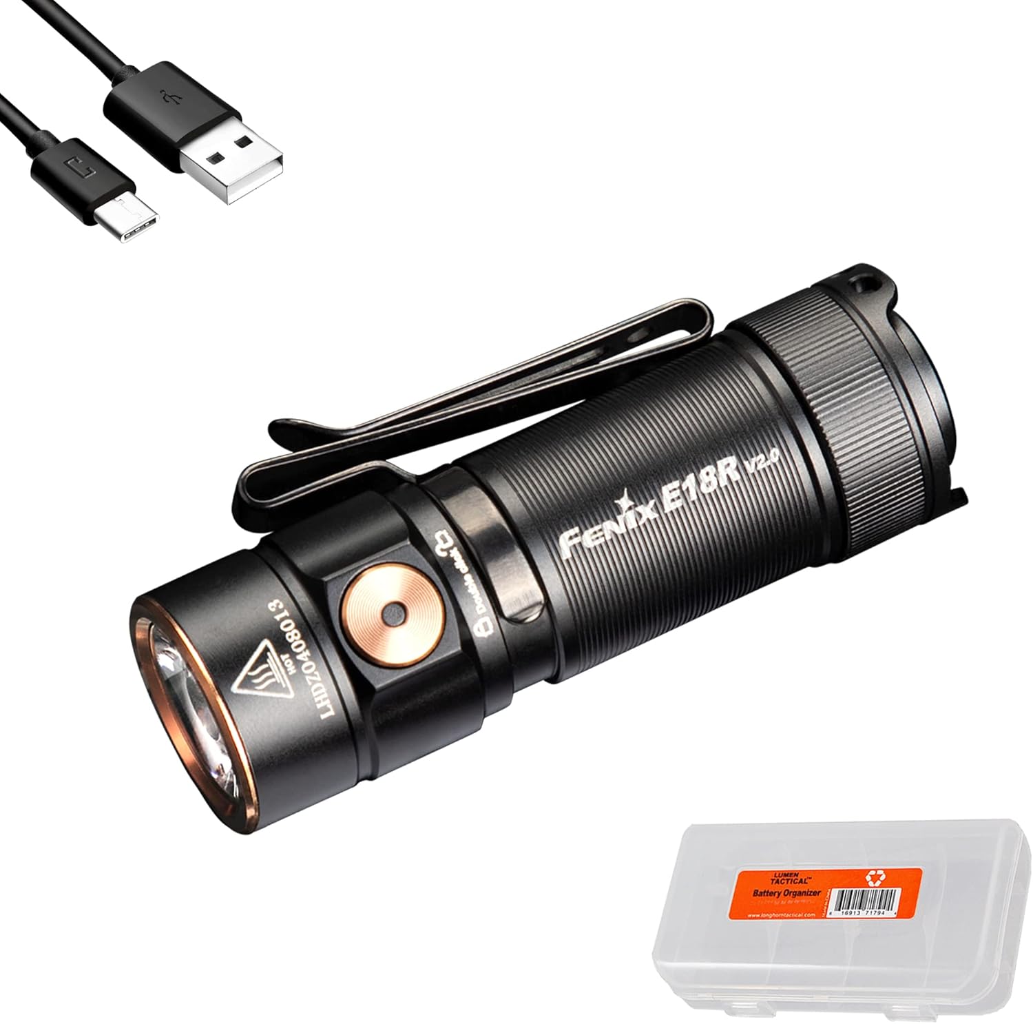 Fenix E18R V2.0 EDC Flashlight: Compact Powerhouse
