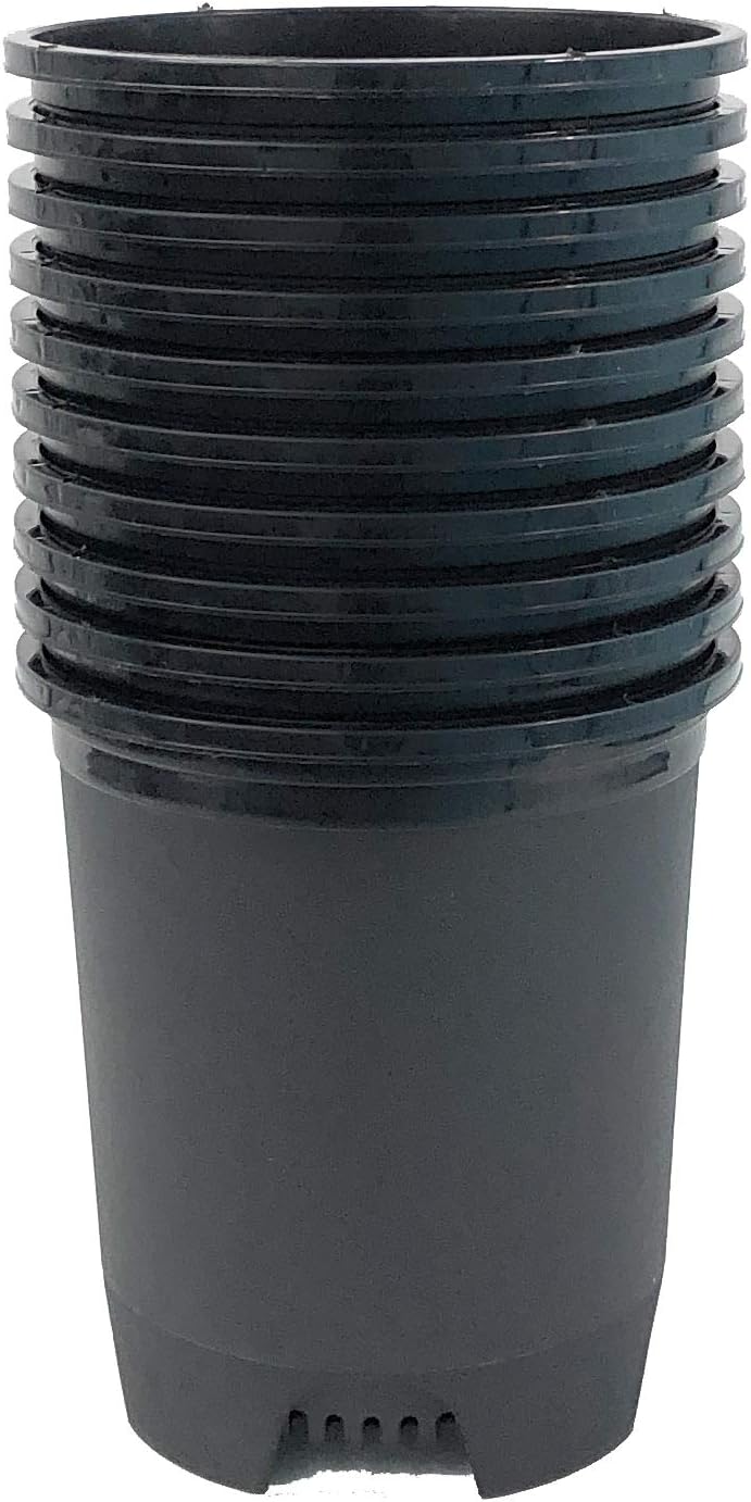 Wholesale Nursery Pots 30-Pack 3 Gallon Black Plastic Planters