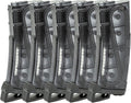 Lancer Tactical M4/M16 130 Round Transparent Mid-Cap Pack of 5