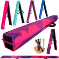 MARFULA Folding Gymnastics Beam Foam Balance Floor Beam - Extra Firm