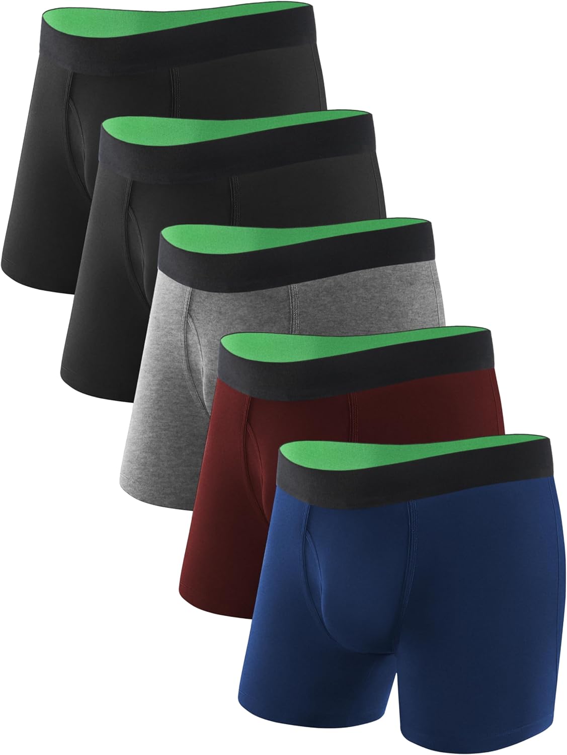 TIICHOO Washable Incontinence Underwear for Men - 5 Pack