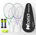Tennis Rackets for Adults 27 Inch Set with Balls and Bag