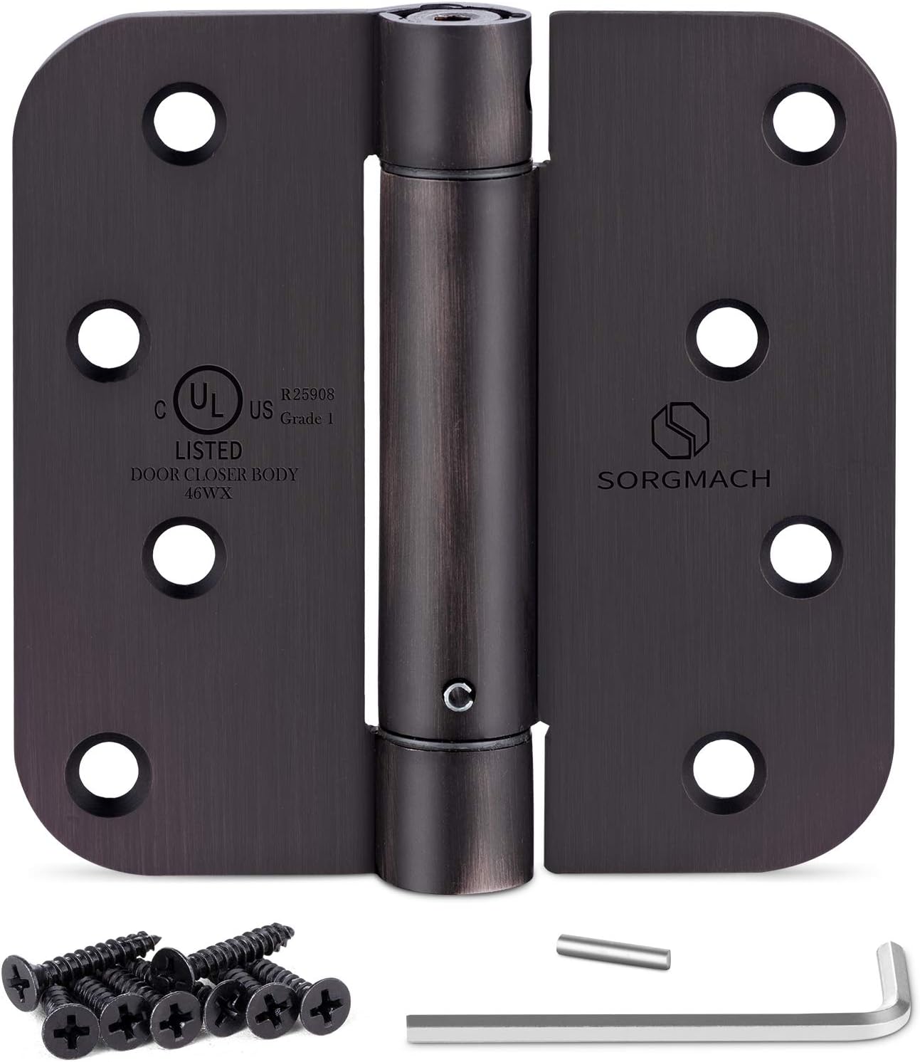 Self Closing Hinge 4 Inch Oil Rubbed Bronze Adjustable Design