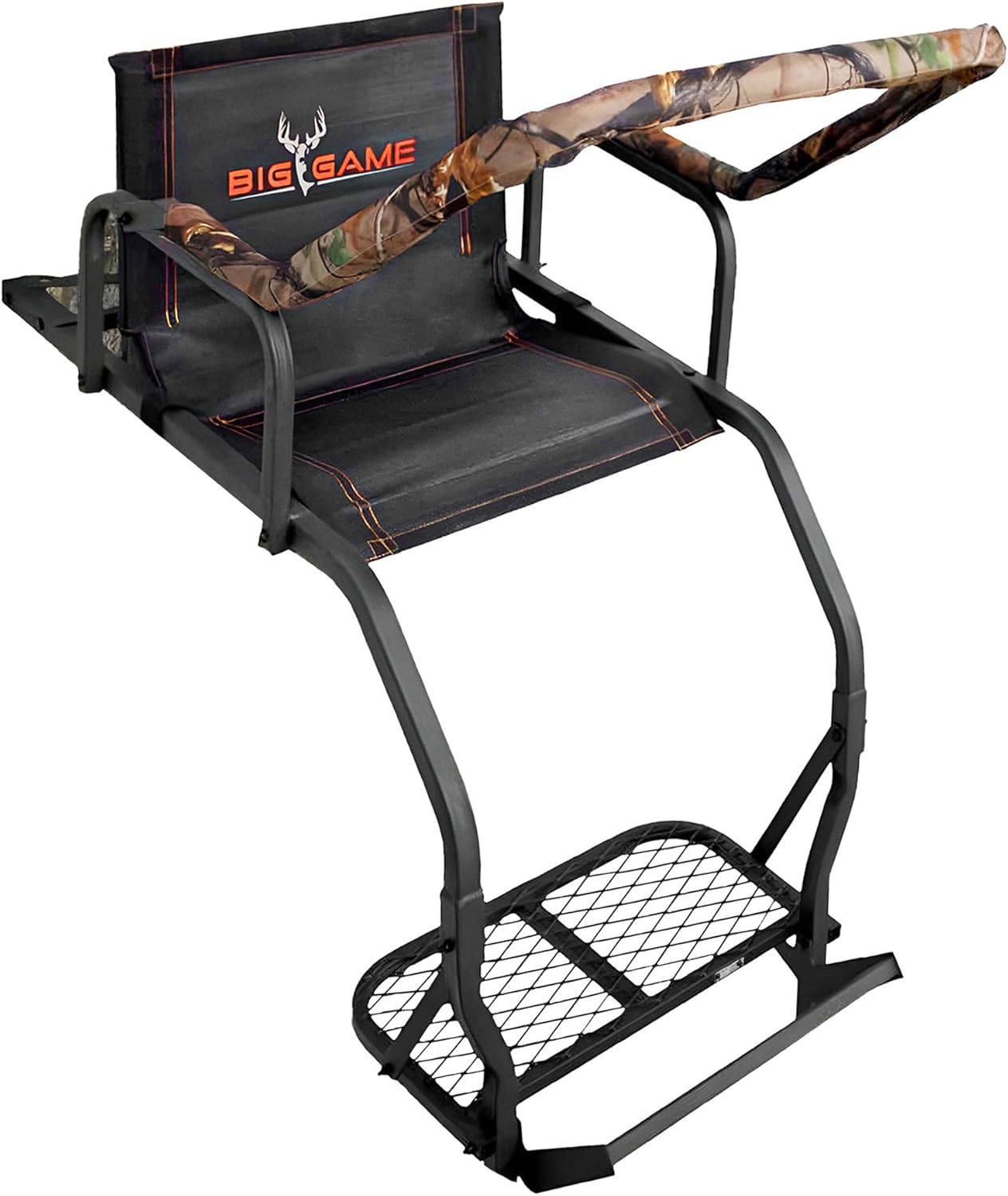1-Person Ladder Tree Stand for Hunting Deer - 17ft Tall Flex-Tek