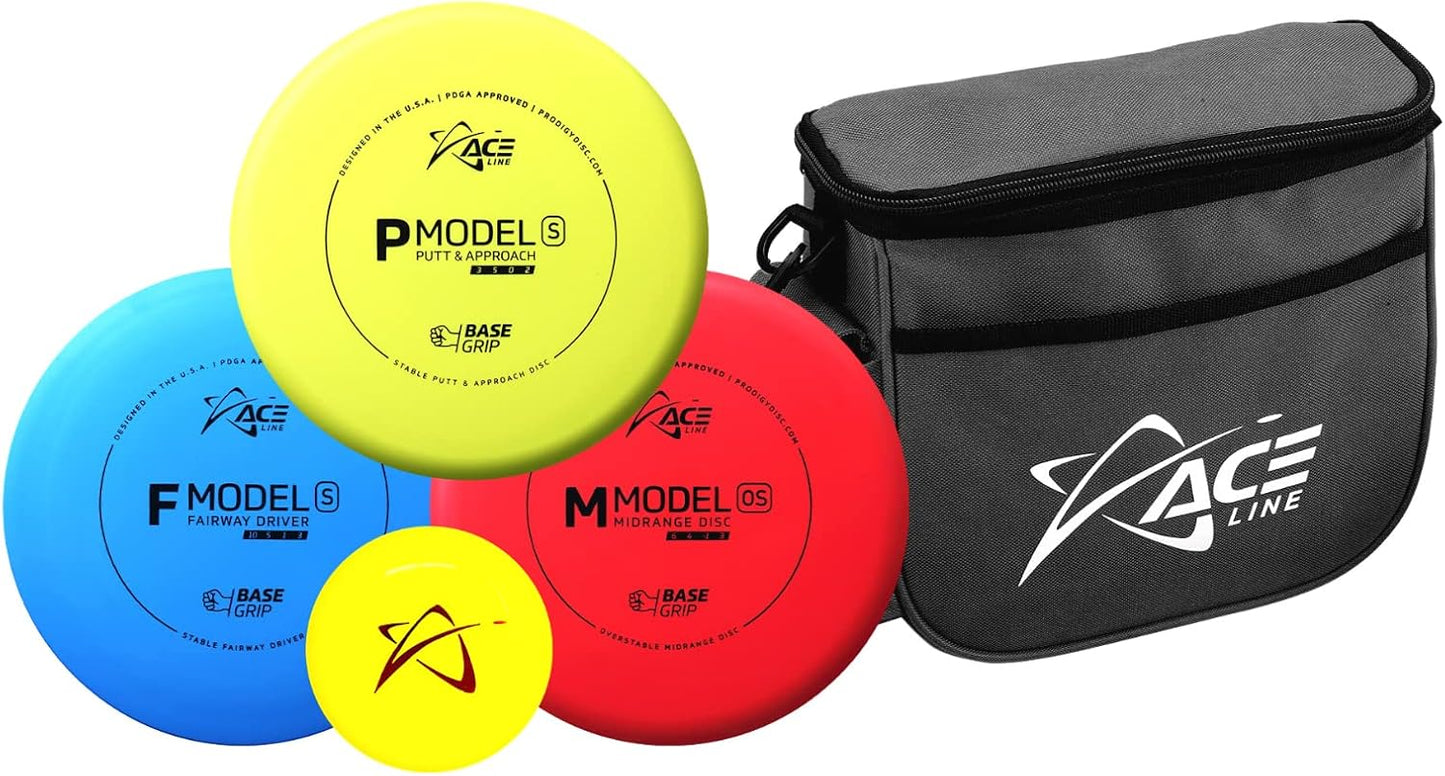 Ultimate Disc Golf Starter Kit | 3 Disc Set with Bag | Perfect for Beginners | Complete Set