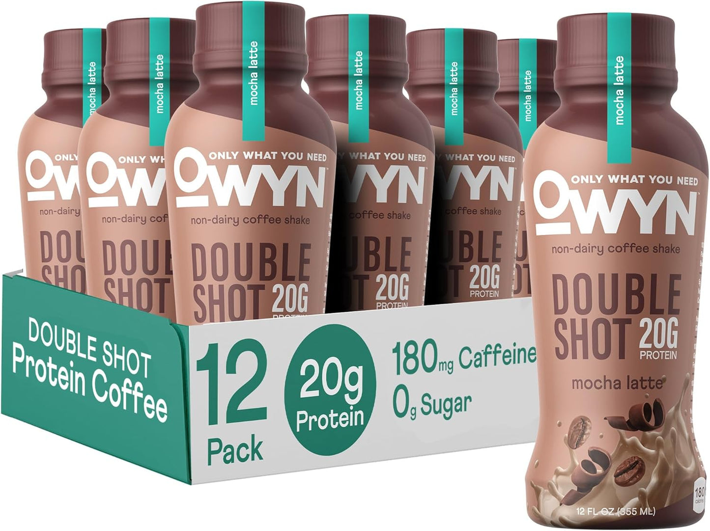 OWYN Dairy Free Keto Protein Coffee Shake: Mocha Flavor Delight