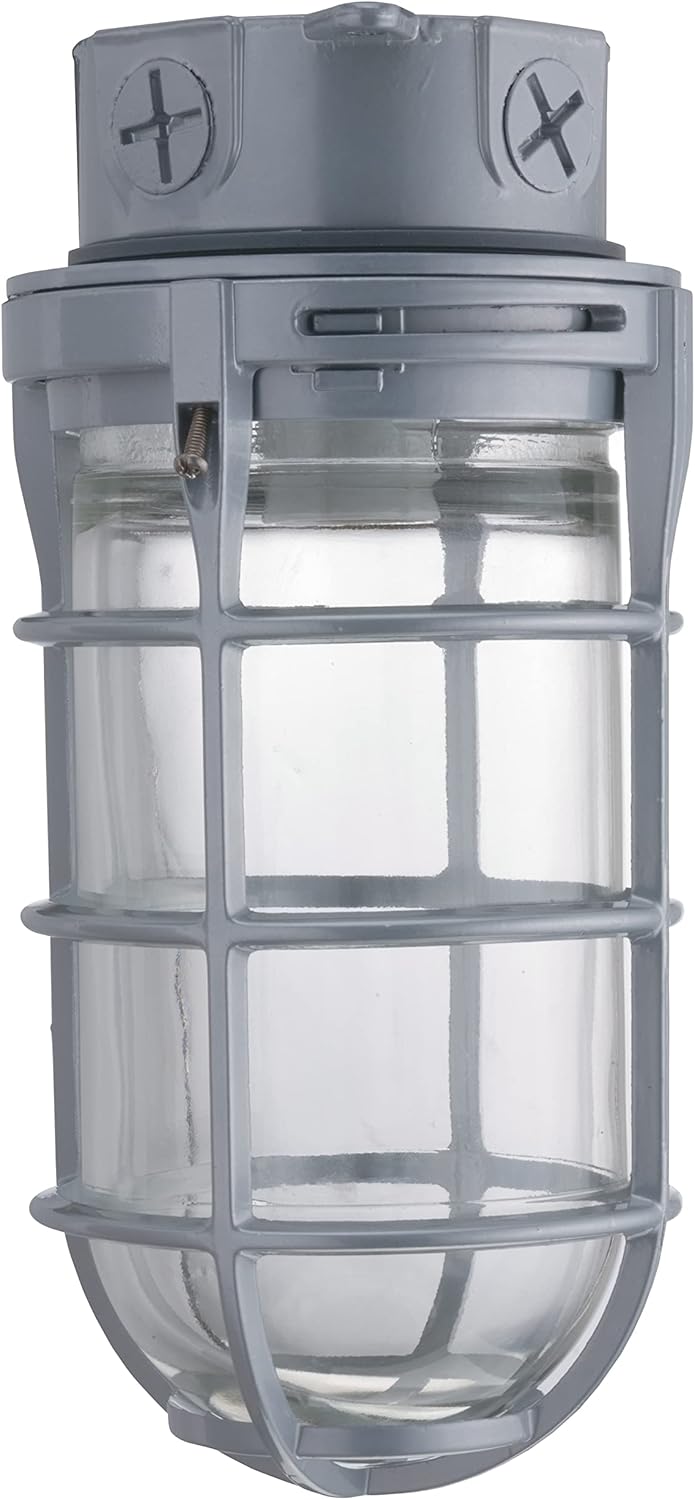 Lithonia Lighting Jelly Jar Light Fixture for Indoor and Outdoor