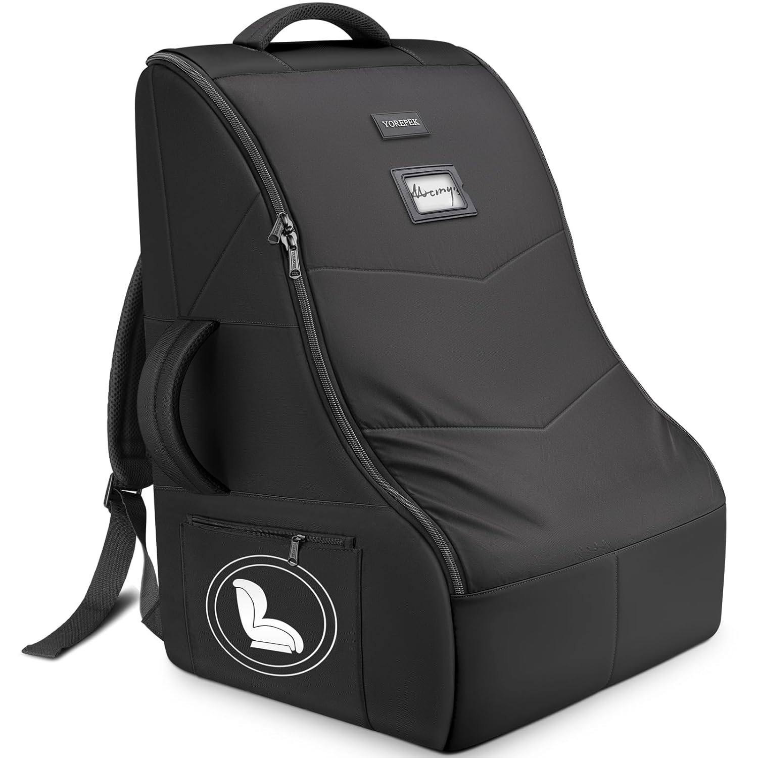 YOREPEK Car Seat Travel Bag for Airplane with Padded Straps