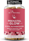 Glow Prenatal Vitamins for Women - 20 Vital Nutrients for Pregnancy
