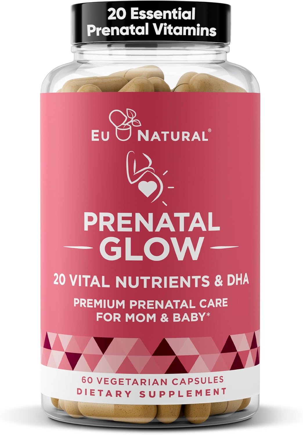 Glow Prenatal Vitamins for Women with 20 Vital Nutrients