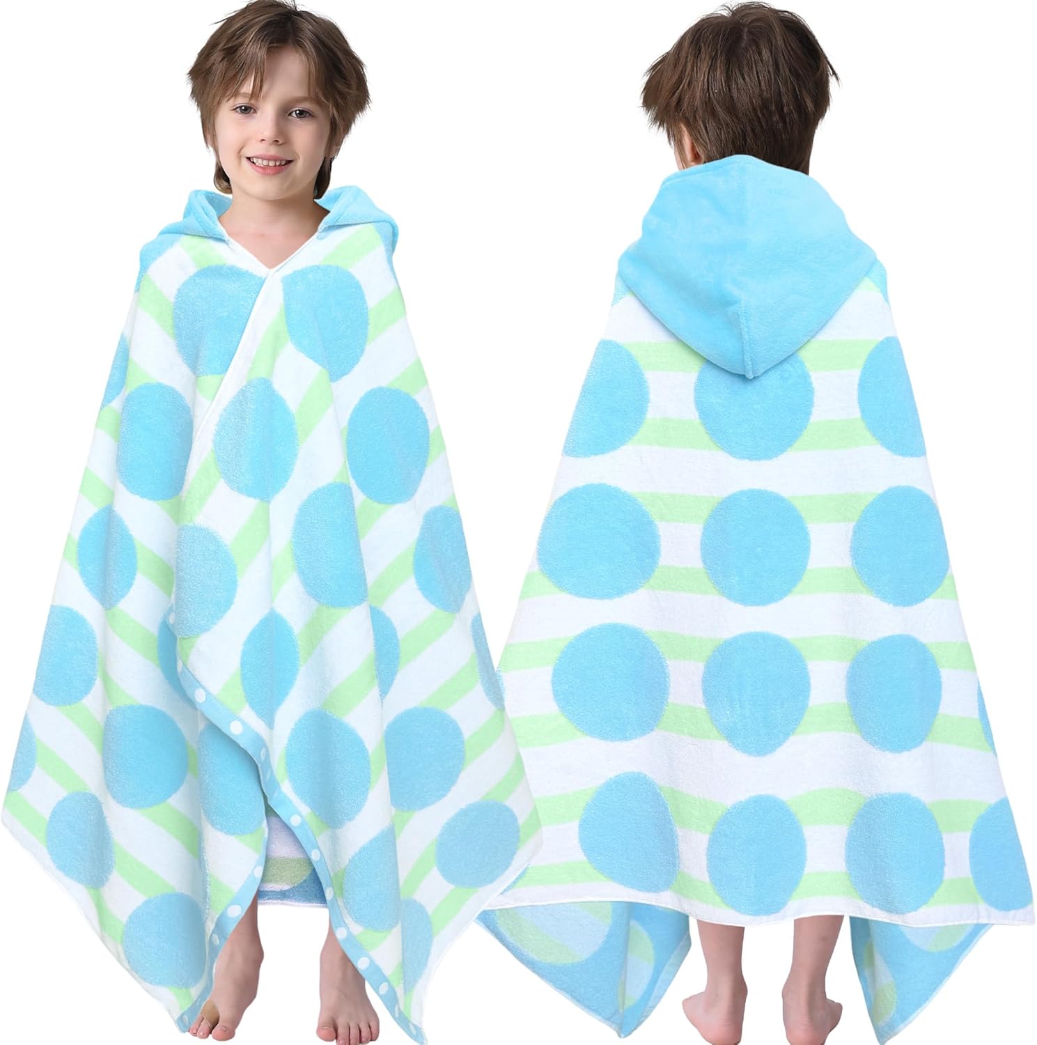 VOOVA & MOVAS Toddler Beach Towel for Pool and Bath Use