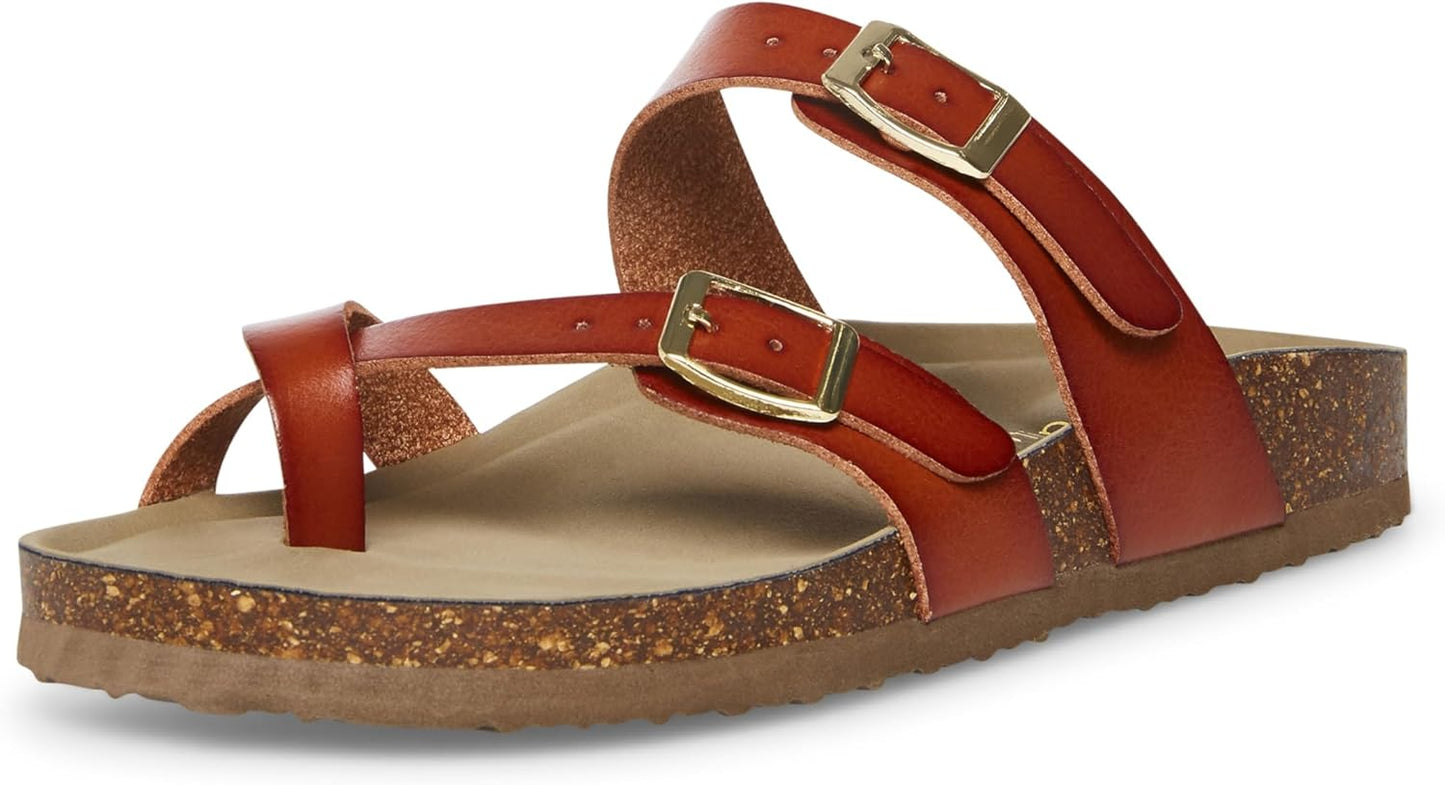 Madden Girl Women's Bryceee Toe Ring Sandal for Summer Style