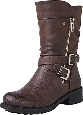 GLOBALWIN Women's Lace Up Back Knee High Fashion Boots Review