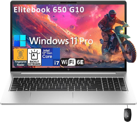 HP Elitebook 650 G10: Intel 10-Core i7, 1TB PCIe SSD, Windows 11 Pro