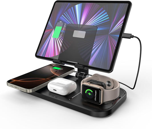 ZenGoose 4-in-1 Wireless Charger: Ultimate Device Charging