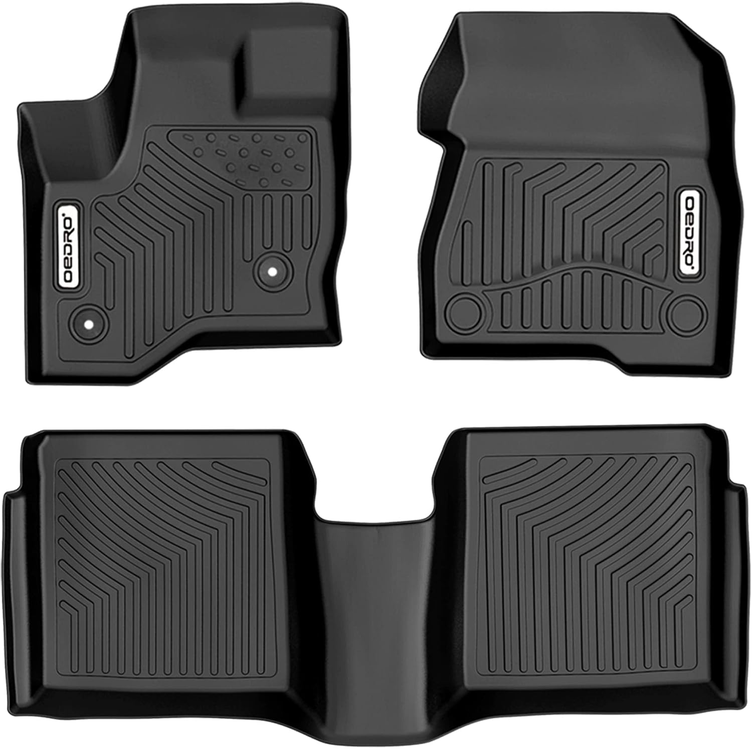 OEDRO Floor Mats for 2009-2019 Ford Flex - All-Weather Guard