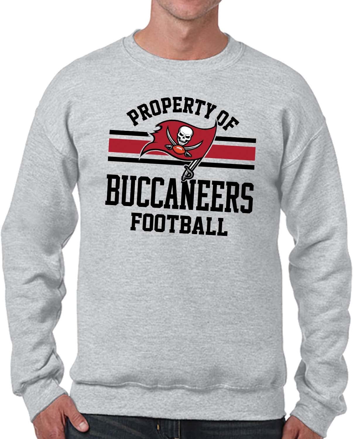 Tampa Bay Buccaneers Crewneck Fleece Sweatshirt for All Fans
